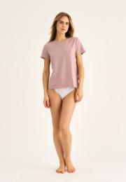 T-Shirt | Bambus-Viskose | Rosa -JBS of Denmark Women