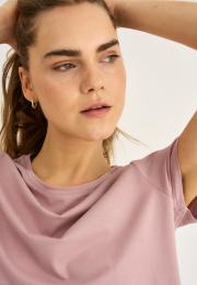 T-Shirt | Bambus-Viskose | Rosa -JBS of Denmark Women