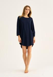 Big-Shirt, Langarm | Bambusviskose | Navy -JBS of Denmark Women