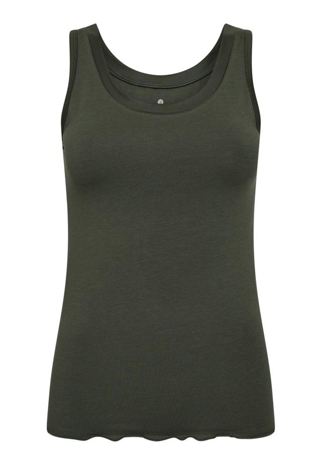 Tanktop | Bio-Bambusviskose | Grün -JBS of Denmark Women