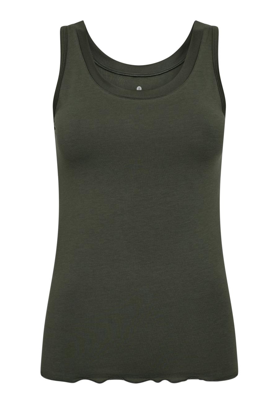 Tanktop | Bio-Bambusviskose | Grün -JBS of Denmark Women