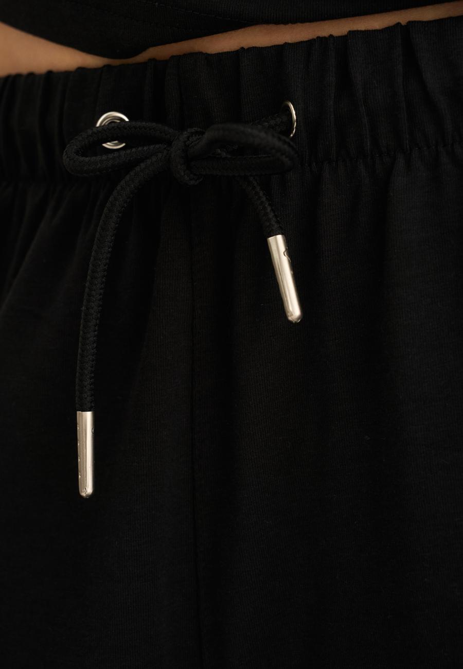 Hose „gerades Bein“ | Bambusviskose | Schwarz -JBS of Denmark Women