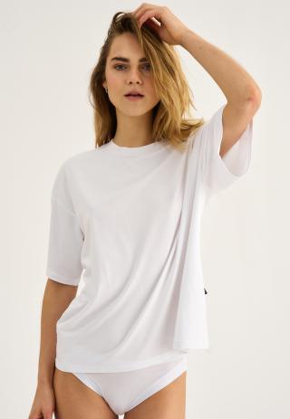 Oversize Tee | Bambusviskose | Weiß -JBS of Denmark Women Oversize Tee | Bambusviskose | Weiß -JBS of Denmark Women