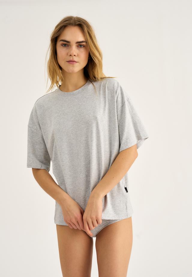 Oversize Tee | Bambusviskose | Grau -JBS of Denmark Women