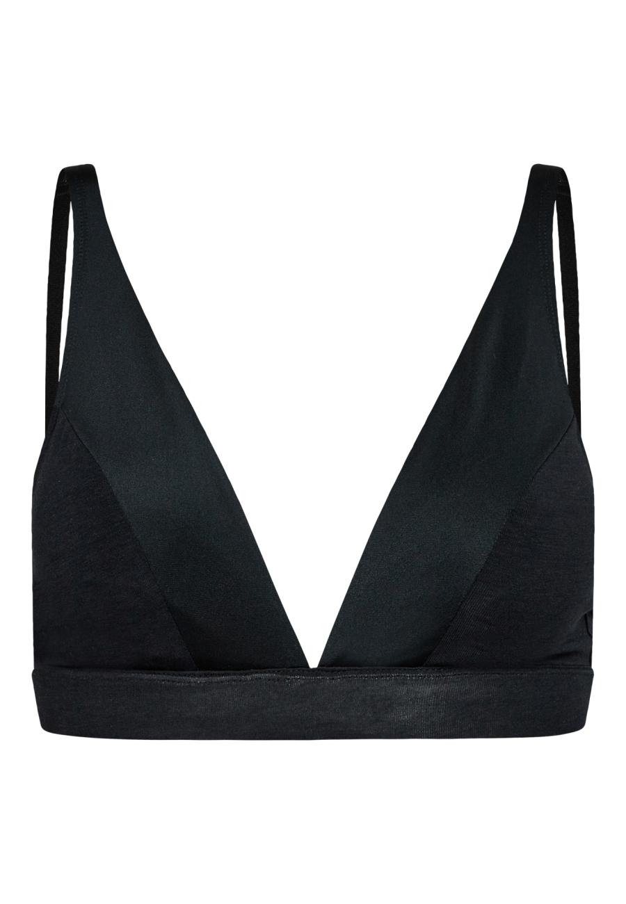 Triangel-BH | Bio-Bambusviskose | Schwarz -JBS of Denmark Women
