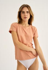 T-Shirt | Bambusviskose | Pfirsich -JBS of Denmark Women