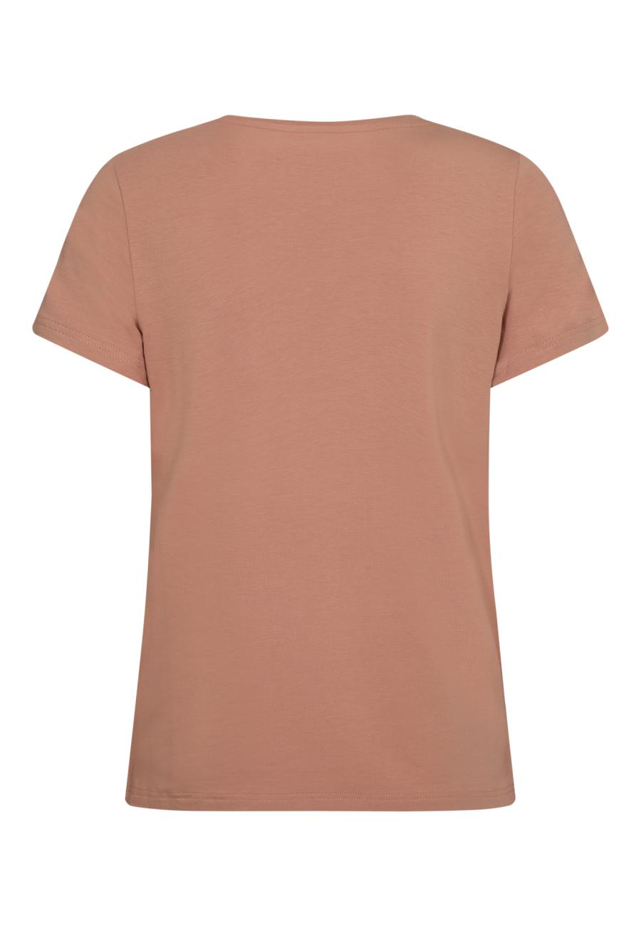 T-Shirt | Bambusviskose | Pfirsich -JBS of Denmark Women