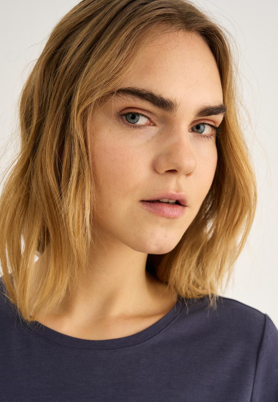 T-Shirt | Bambusviskose | Lavendel -JBS of Denmark Women