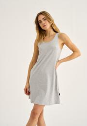 Jersey-Kleid | Bambusviskose | Grau -JBS of Denmark Women