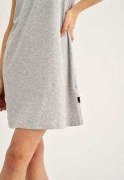 Jersey-Kleid | Bambusviskose | Grau -JBS of Denmark Women