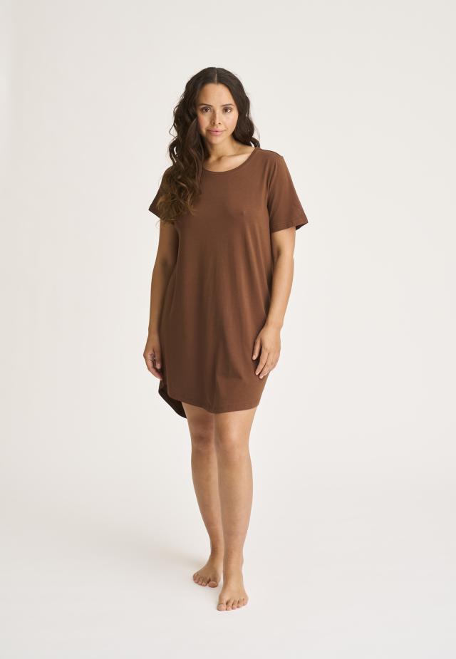 Big Shirt | Bambusviskose | Braun -JBS of Denmark Women