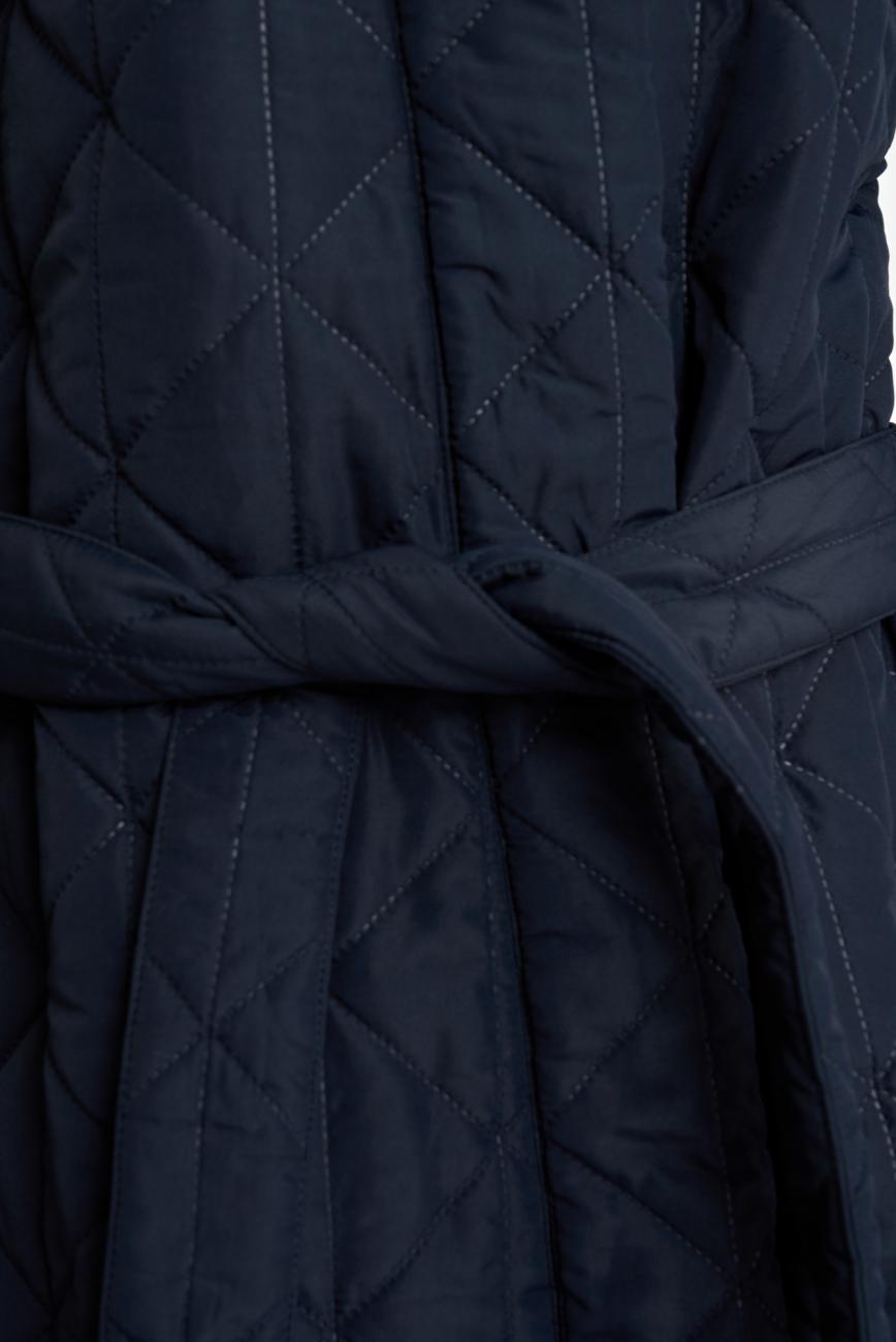 Bademantel, Fleece, Polyester, navy