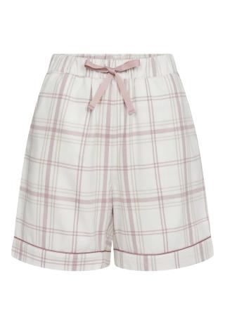 Pyjamashorts, Flanell, 100% Bio-Baumwolle, rosa kariert Pyjamashorts, Flanell, 100% Bio-Baumwolle, rosa kariert