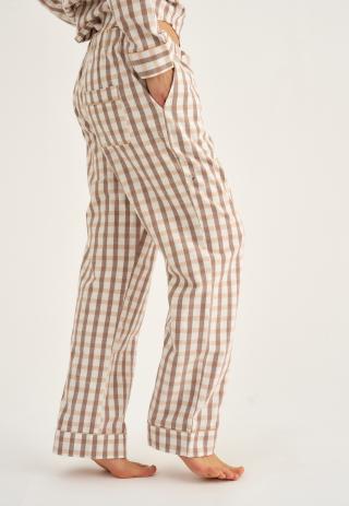 Pyjamahose, Flanell | 100% Bio-Baumwolle | braun -JBS of Denmark Women Pyjamahose, Flanell | 100% Bio-Baumwolle | braun -JBS of Denmark Women