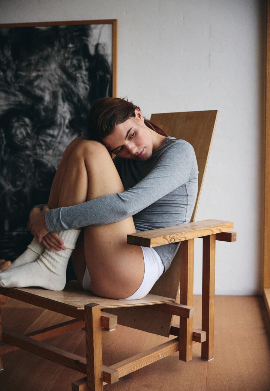 Strümpfe | Wolle | weiß -JBS of Denmark Women