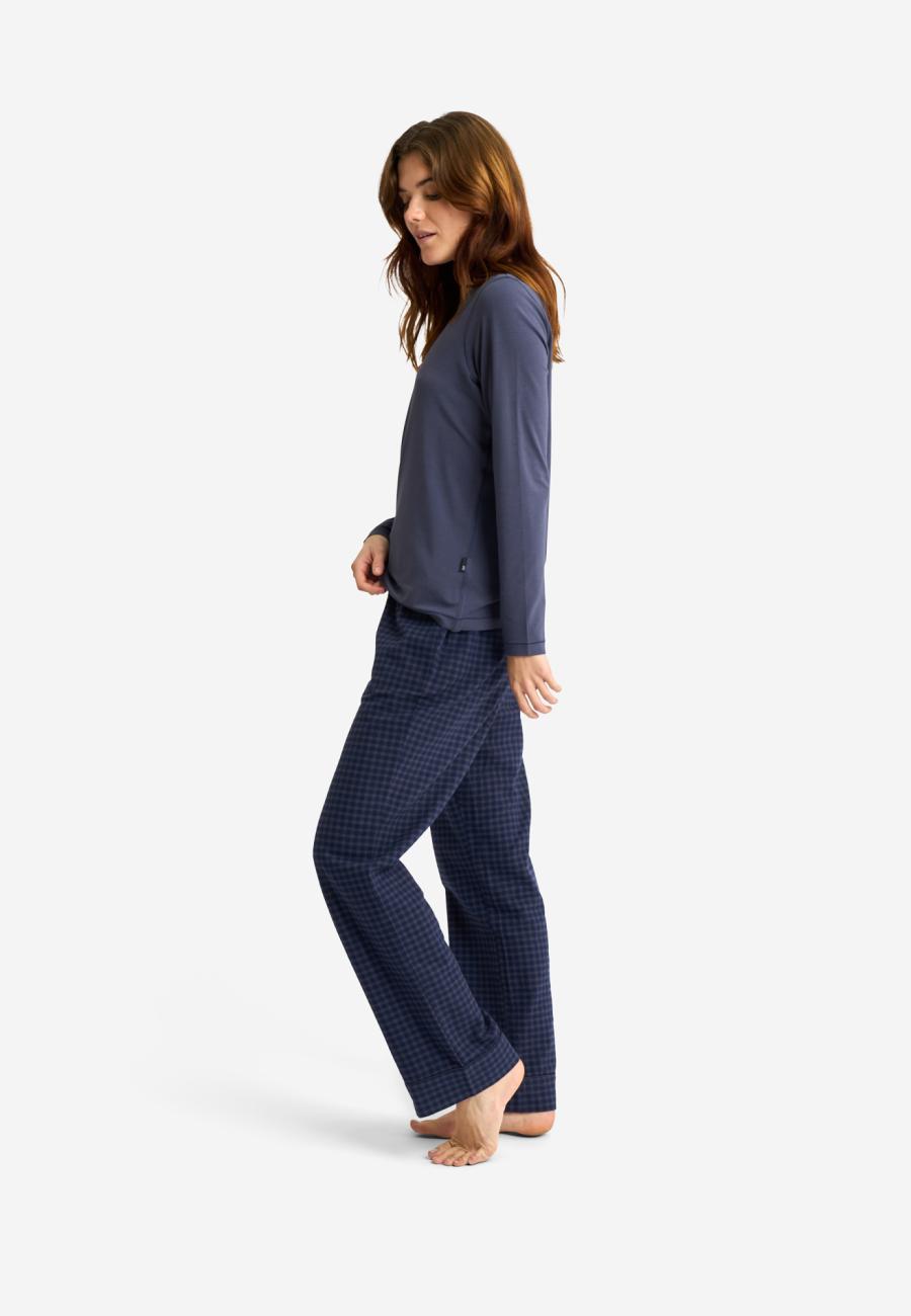 Langarm-Shirt | Bio-Bambusviskose | Lavendel -JBS of Denmark Women