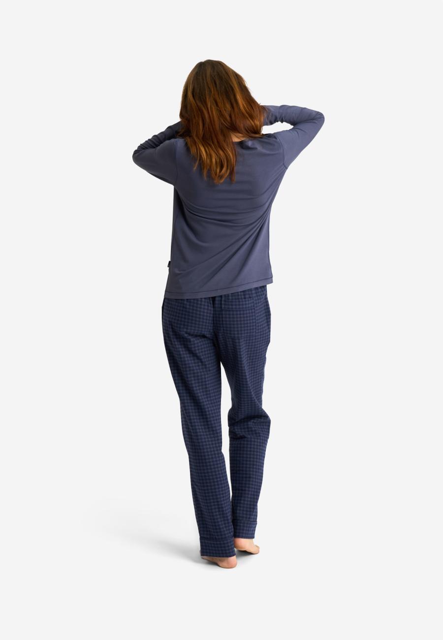 Langarm-Shirt | Bio-Bambusviskose | Lavendel -JBS of Denmark Women