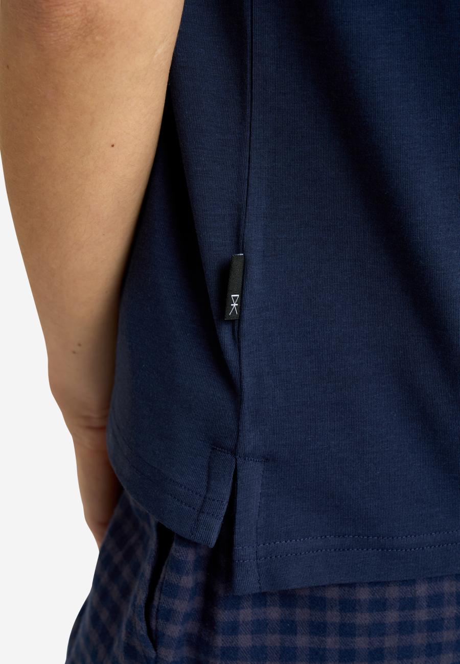 T-shirt | Bambusviskose | Navy -JBS of Denmark Women