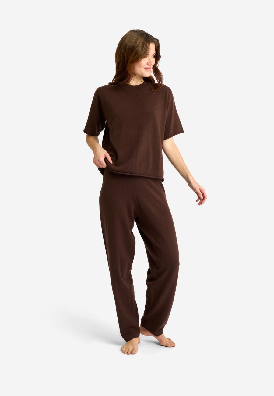 T-Shirt | 100 % Merinowolle | Braun -JBS of Denmark Women