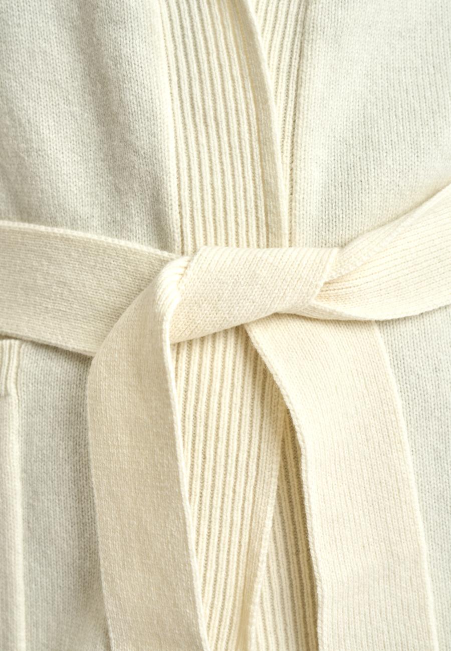 Cardigan | 100% Merinowolle | Ivory -JBS of Denmark Women