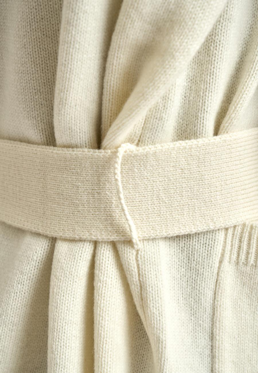 Cardigan | 100% Merinowolle | Ivory -JBS of Denmark Women