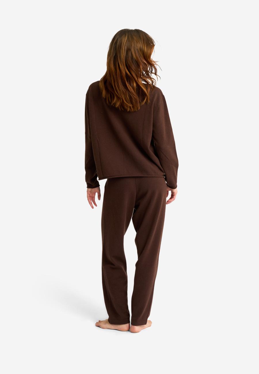 Strickpullover | 100% Merinowolle | Braun -JBS of Denmark Women