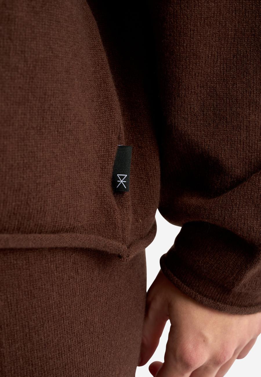 Strickpullover | 100% Merinowolle | Braun -JBS of Denmark Women