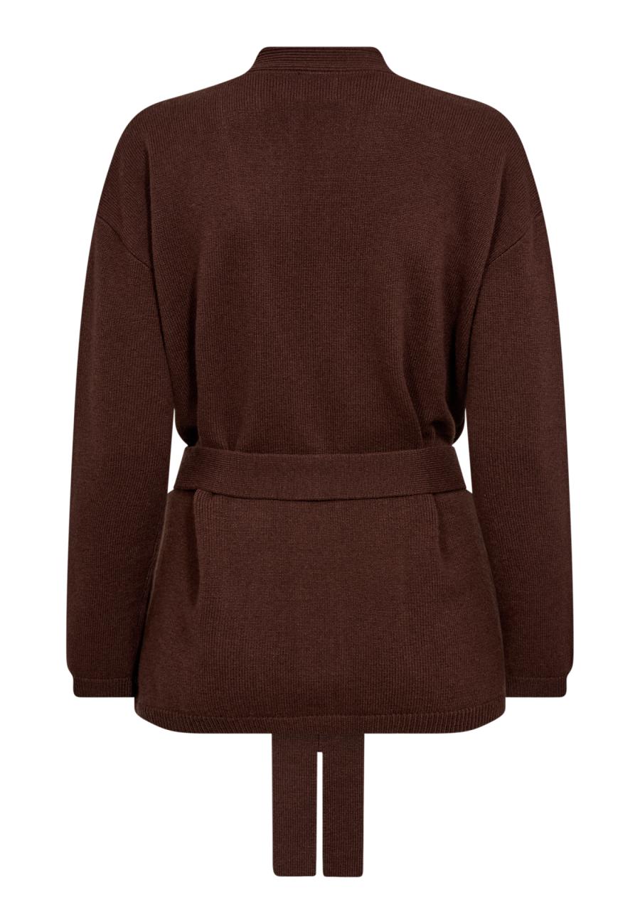 Cardigan | 100 % Merinowolle | Braun -JBS of Denmark Women