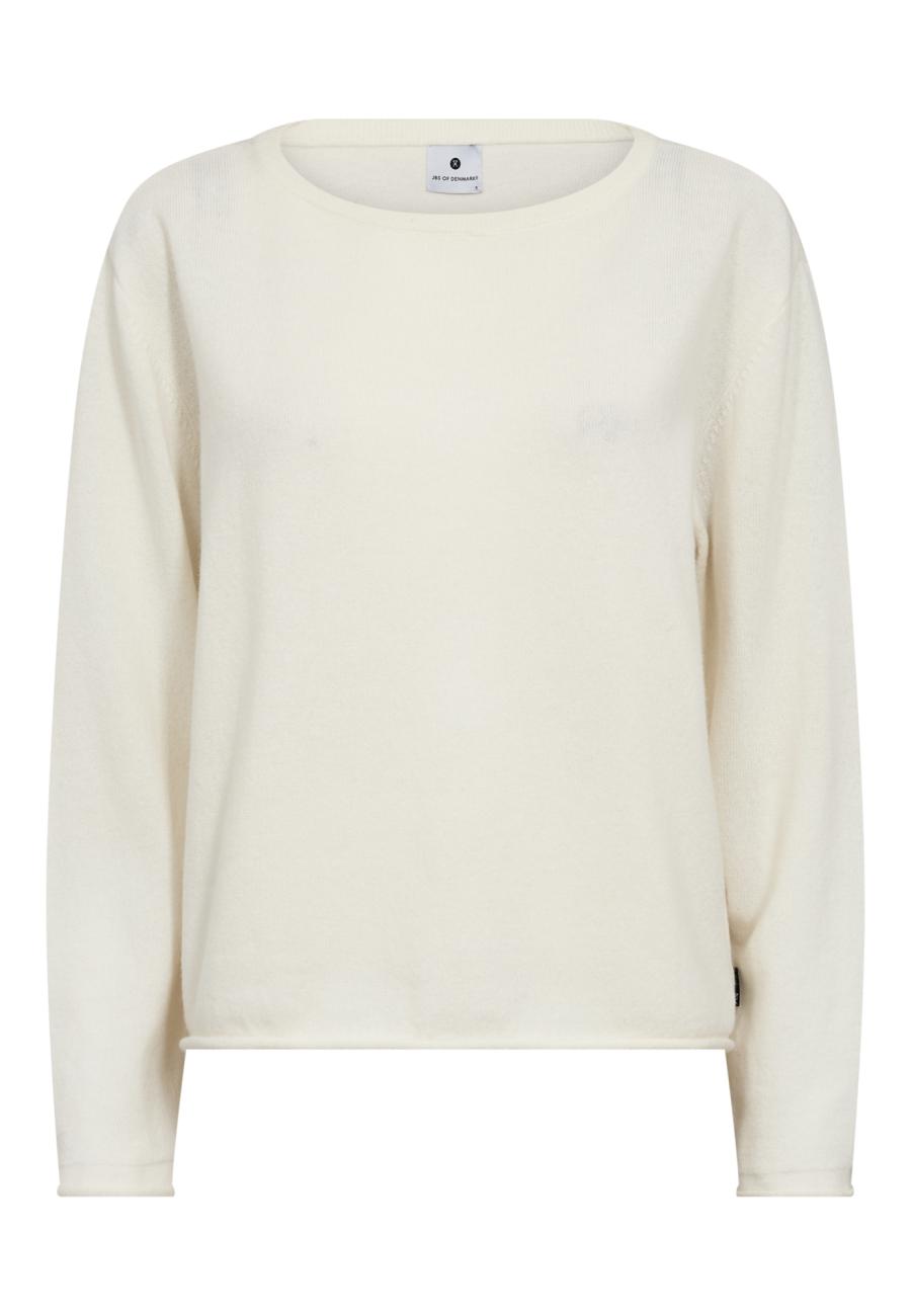 Strickpullover | 100 % Merinowolle | Ivory -JBS of Denmark Women