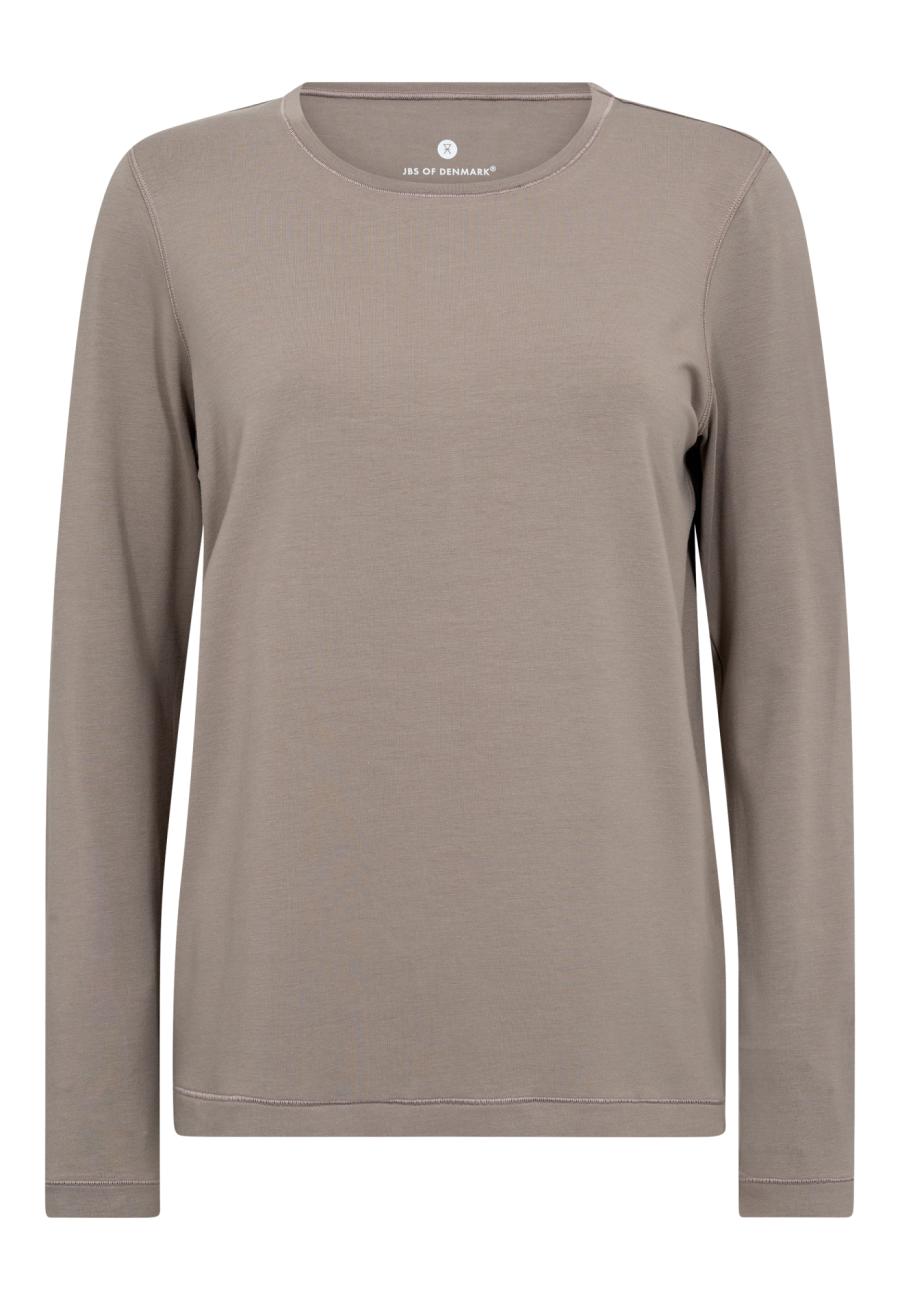 Langarmshirt | Bambusviskose | Elfenbein -JBS of Denmark Women