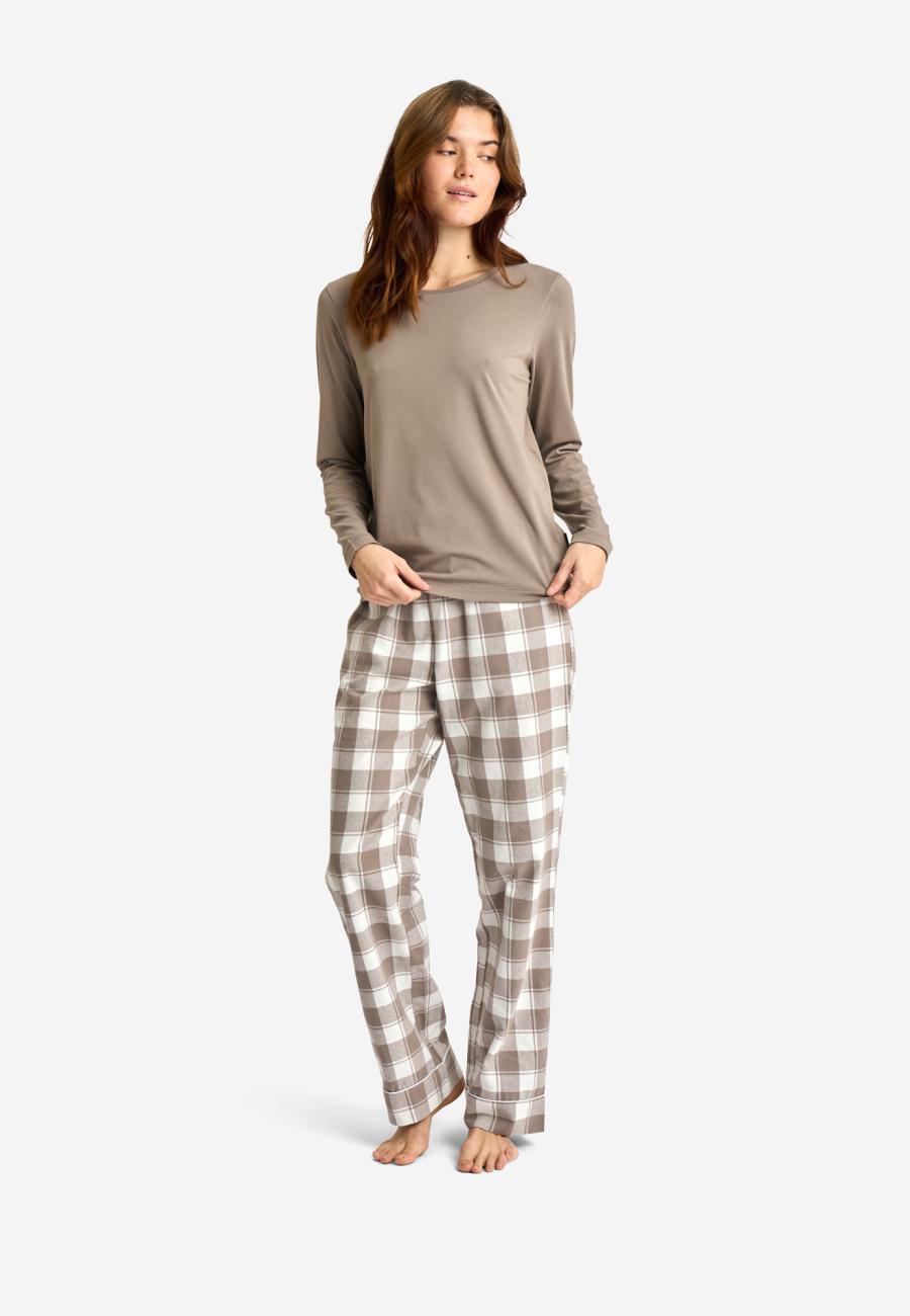 Langarmshirt | Bambusviskose | Elfenbein -JBS of Denmark Women
