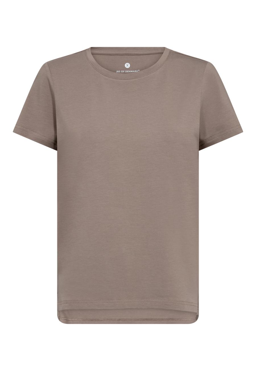 T-Shirt | Bambusviskose | Braun -JBS of Denmark Women