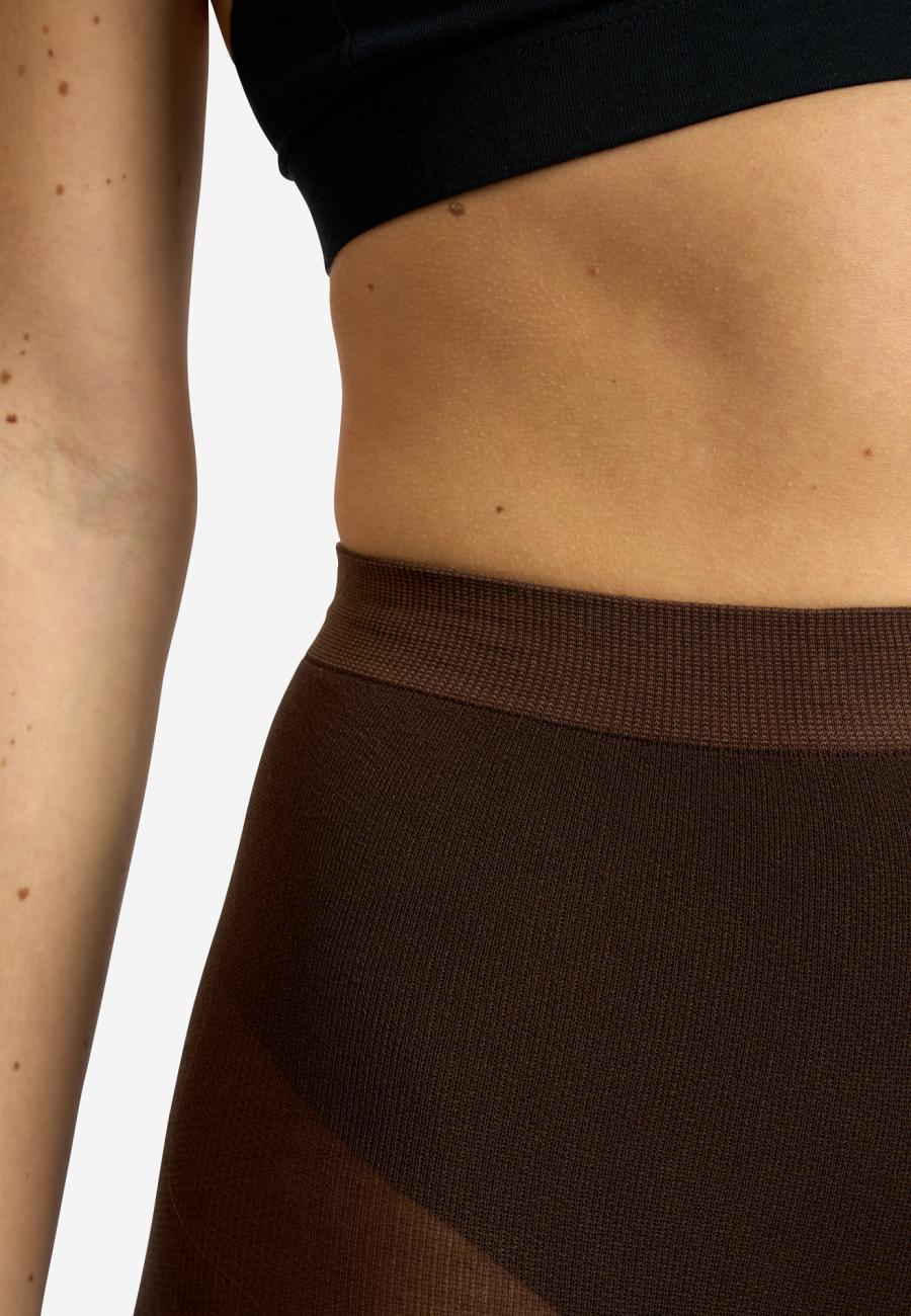 Strumpfhosen | Bambusviskose | Braun -JBS of Denmark Women