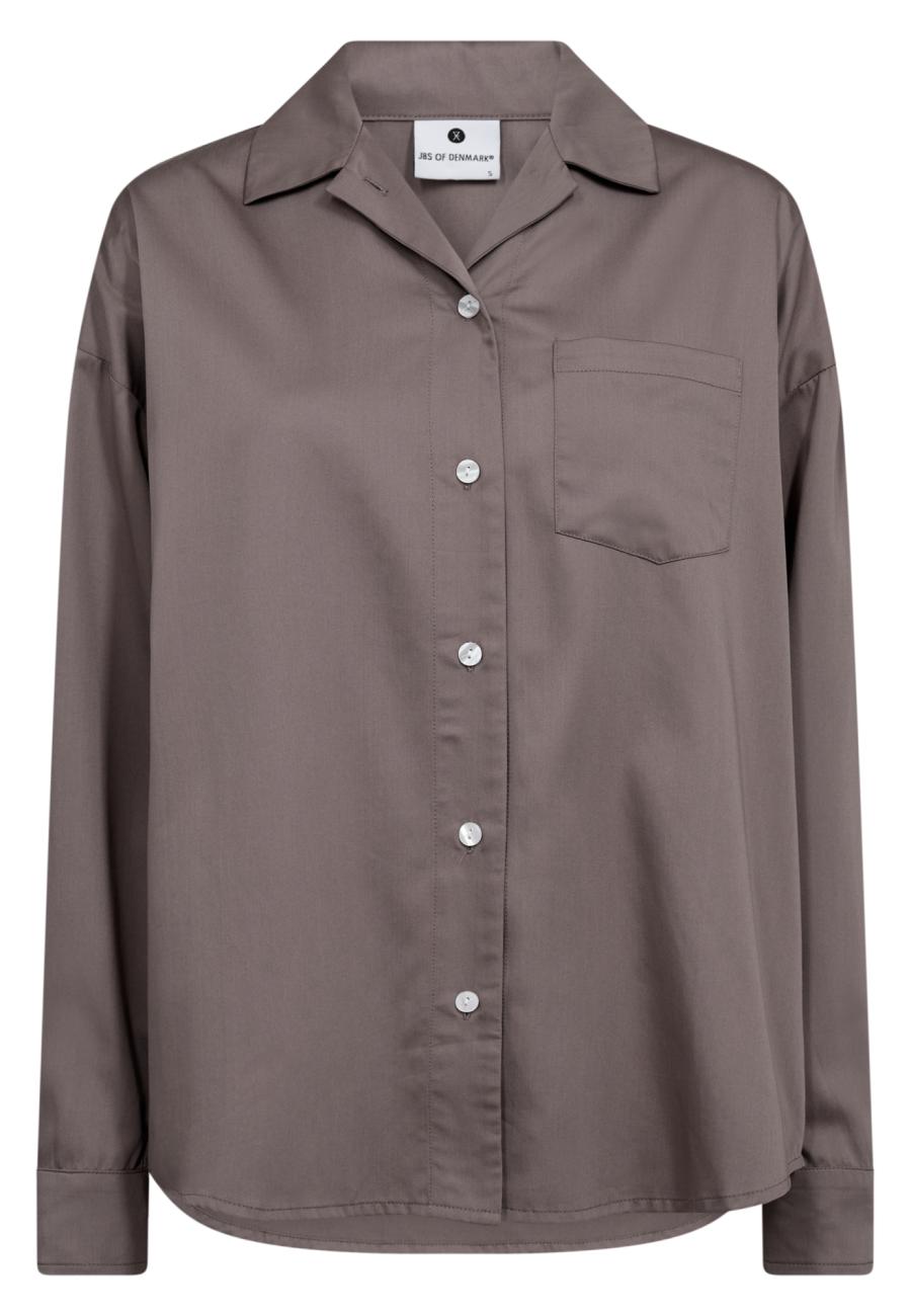 Pyjamashirt, Satin | Bambusviskose | Sand -JBS of Denmark Women