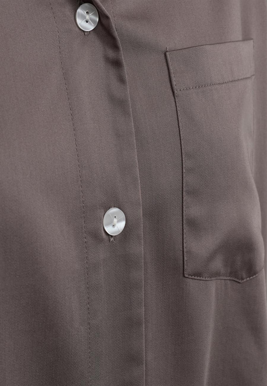 Pyjamashirt, Satin | Bambusviskose | Sand -JBS of Denmark Women