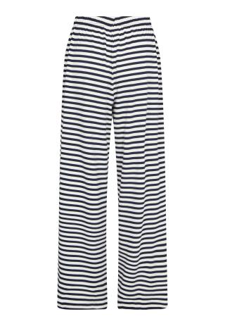Loungehose, Ripp | Bambusviskose | Navy gestreift -JBS of Denmark Women