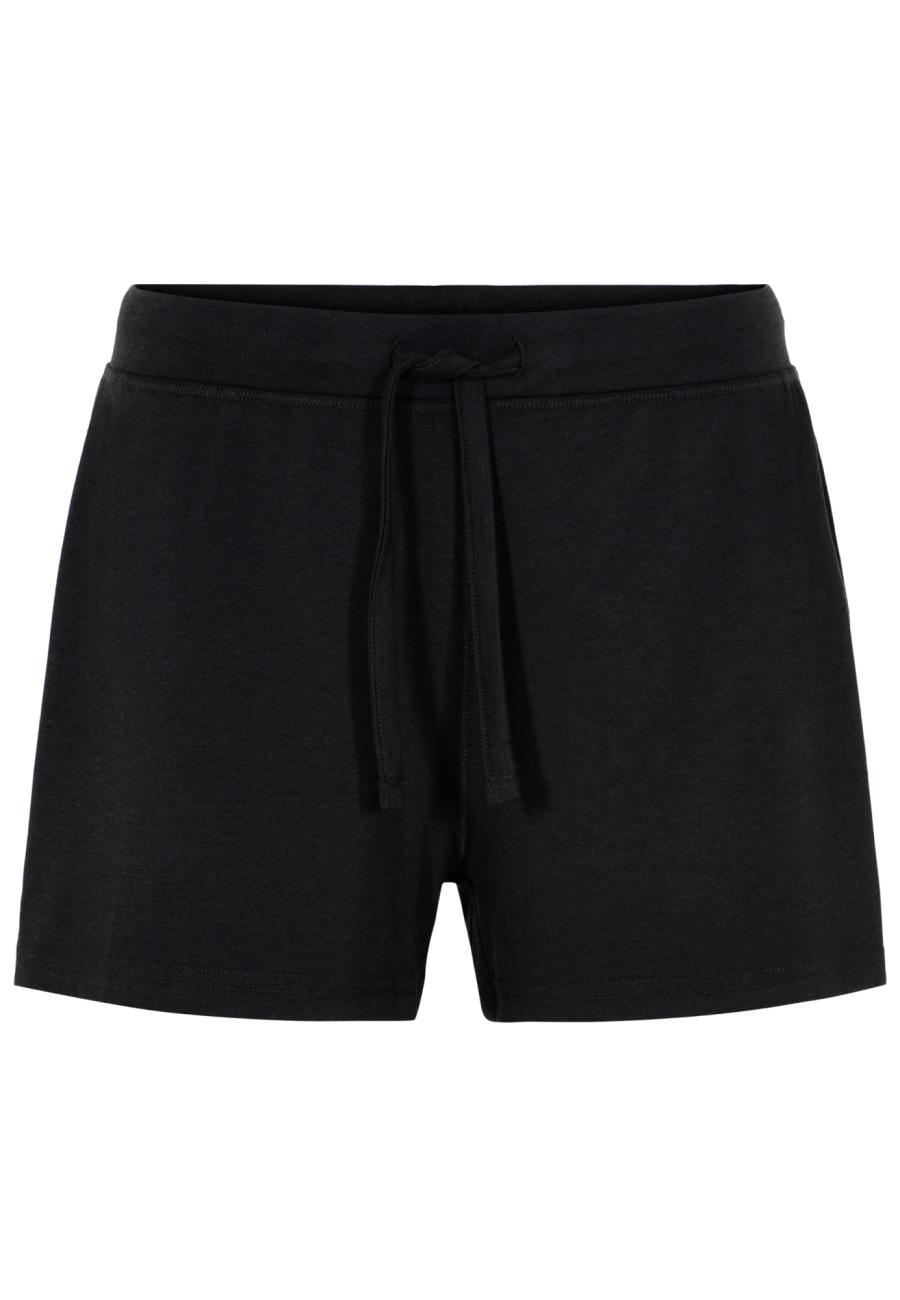 Sweatshorts, Bambus-Viskose, schwarz