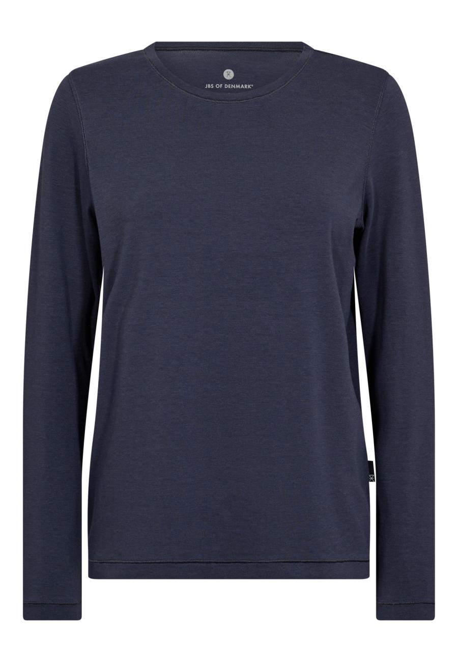 Langarm-Shirt, Bio-Bambusviskose, Lavendel