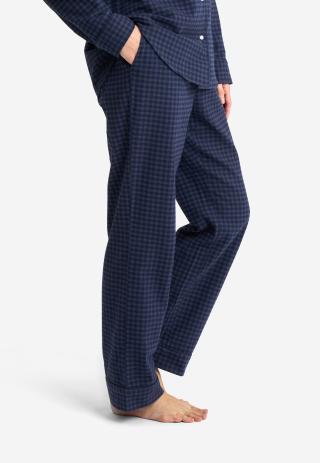 Pyjamahosen | 100 % Bio-Baumwolle | Navy kariert -JBS of Denmark Women