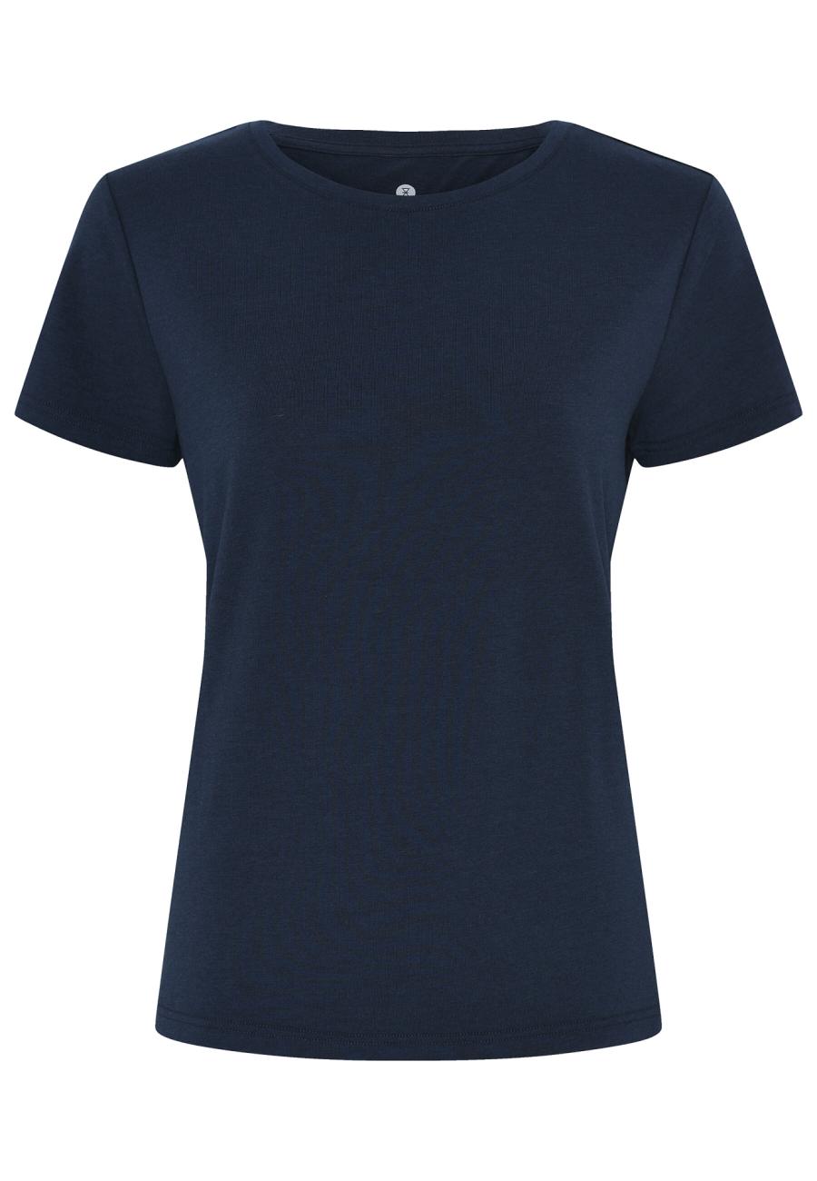 T-shirt, Bambusviskose, Navy