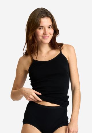 Trägertop | 100% Bio-Wolle | Schwarz -JBS of Denmark Women