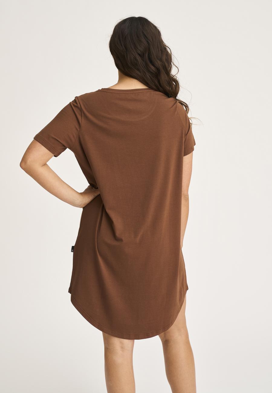 Big Shirt, Bambusviskose, Braun